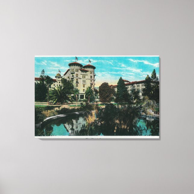 Lienzo Hotel Green and GroundsPasadena, CA (Anverso)