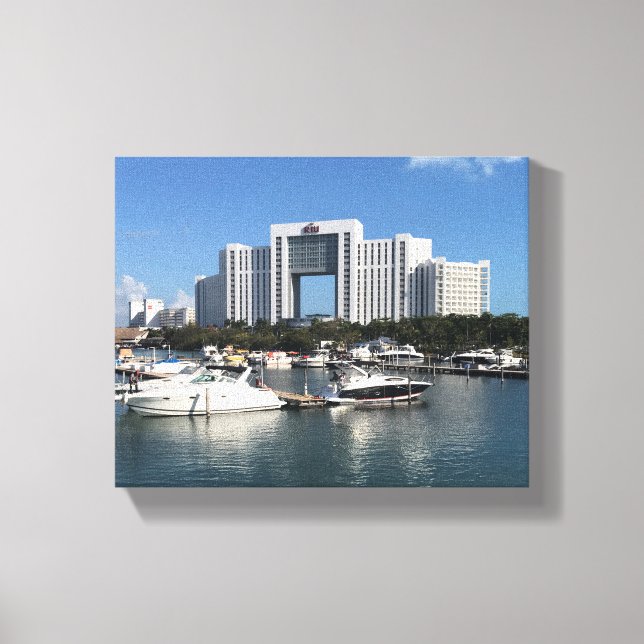 Lienzo Hotel Riu Palace Cancun, México #1-2 Canvas (Anverso)