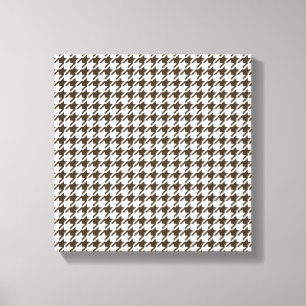 Lienzo Houndstoth Brown Combination de Shirley Taylor