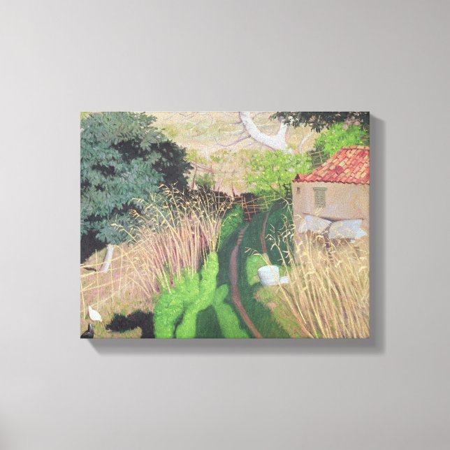 Lienzo House and Reeds, c.1921-24 (Anverso)