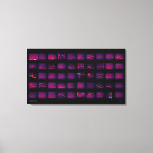 Lienzo Howl: El lenguaje secreto de los lobos