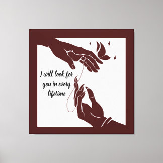 Lienzo Hua Cheng and Xie Lian hands Tgcf