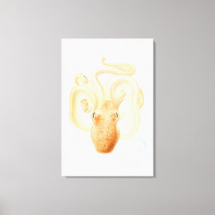 Lienzo huella de pulpo