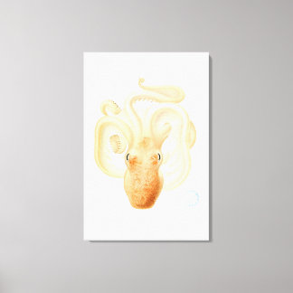 Lienzo huella de pulpo