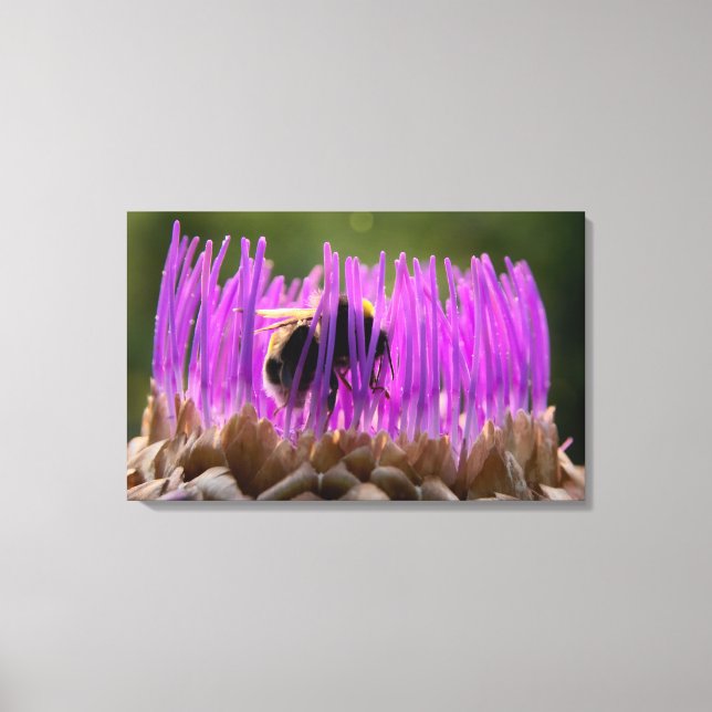 Lienzo Hummel im Artischockendschungel (Anverso)