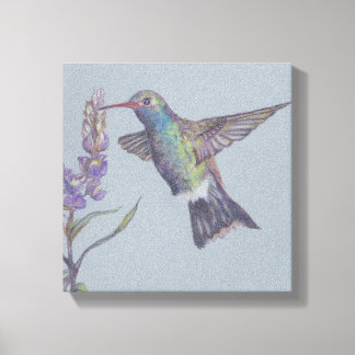 Lienzo Humming Bird Streaming Print