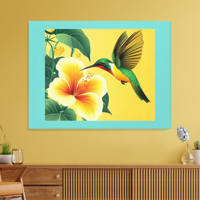 LIENZO HUMMINGBIRD #1 (Insitu (Sala de estar))