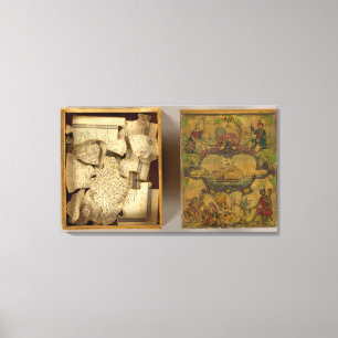 Lienzo Humphries disecó el mapa del mundo