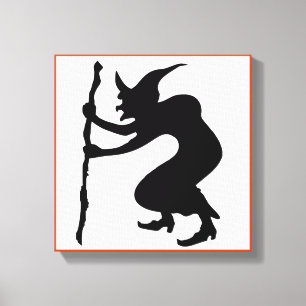 LIENZO HUNCHBACK HALLOWEEN WITCH
