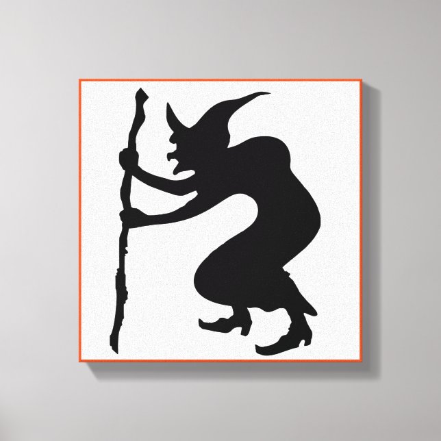LIENZO HUNCHBACK HALLOWEEN WITCH (Anverso)