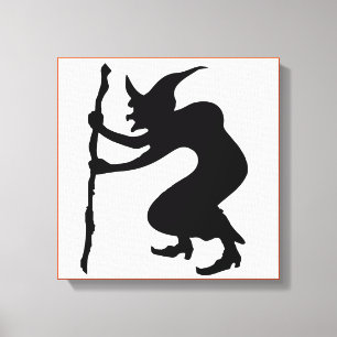 LIENZO HUNCHBACK HALLOWEEN WITCH