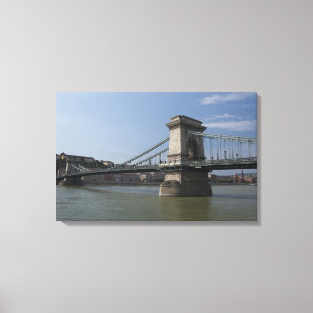 Lienzo Hungría, ciudad capital de Budapest. Histórico 2 (Anverso)