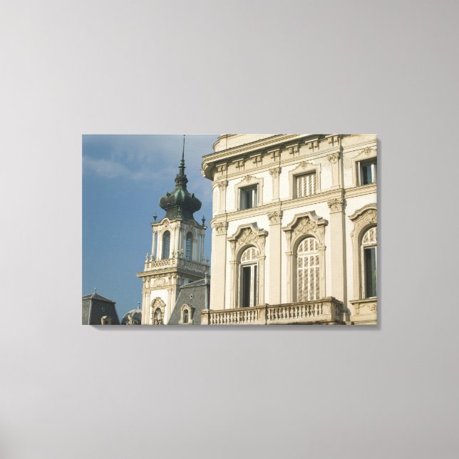 Lienzo HUNGRÍA, región del Lago Balaton, KESZTHELY: (Anverso)