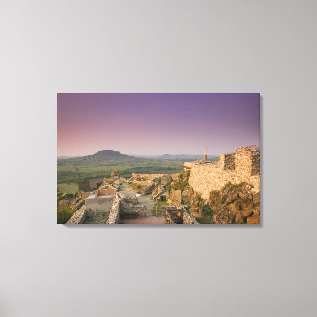 Lienzo HUNGRÍA, región del Lago Balaton, SZIGLIGET: (Anverso)