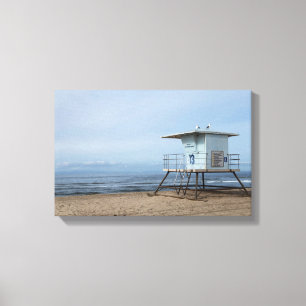 Lienzo Huntington Beach Lifeguard Post 13