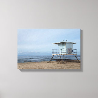 Lienzo Huntington Beach Lifeguard Post 13