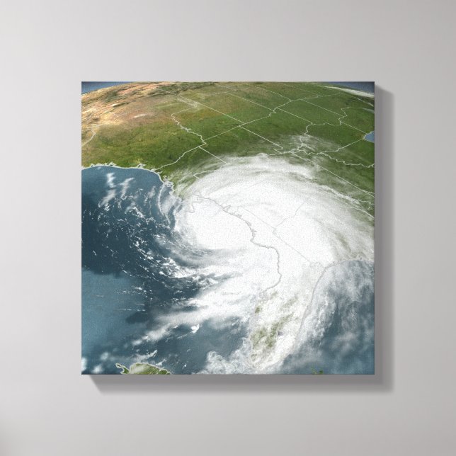 Lienzo Huracán Dennis 2 (Anverso)