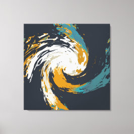 Lienzo Huracán Twirl