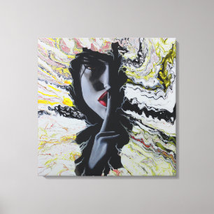 Lienzo Hush