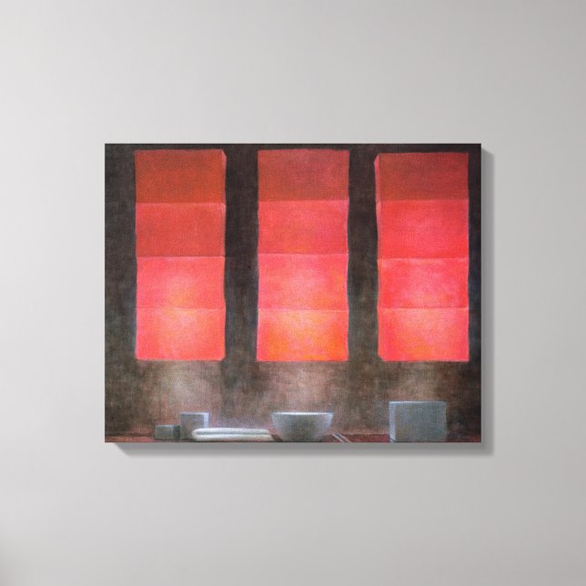 Lienzo Hutong (Anverso)