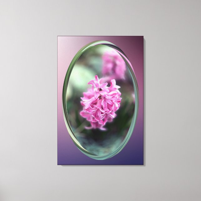 Lienzo Hyacinth en primavera (Anverso)