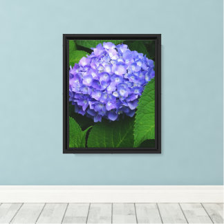 Lienzo Hydrangea lavanda de 8"x10"