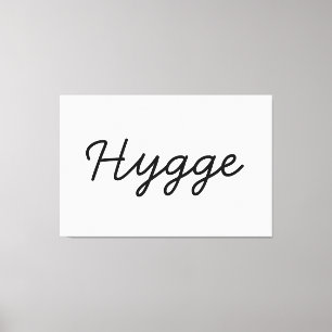 Lienzo Hygge Black Elegant