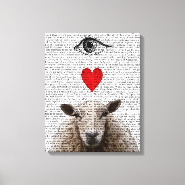 Lienzo I Heart Ewe (Anverso)