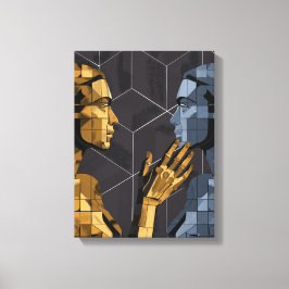 Lienzo I Saw Myself II B – Self Recognition Art