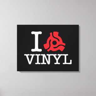 Lienzo I vinilo de 45 adaptadores