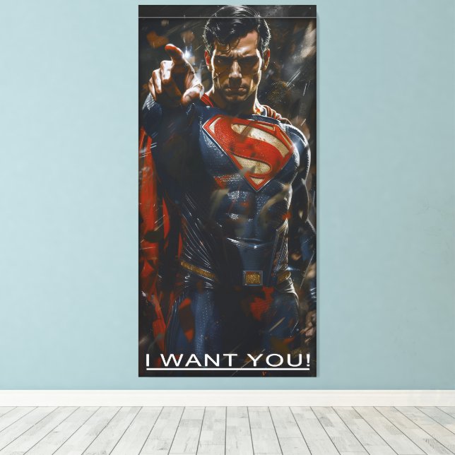 Lienzo I want you (Insitu (piso de madera))