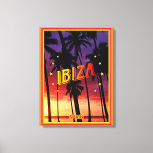 Lienzo Ibiza, España, poster, poster de verano