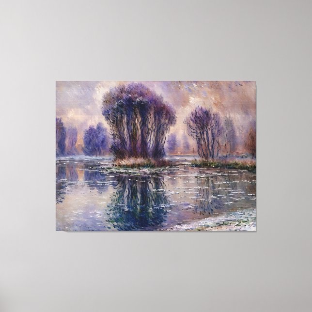 Lienzo Ice Floes (Anverso)