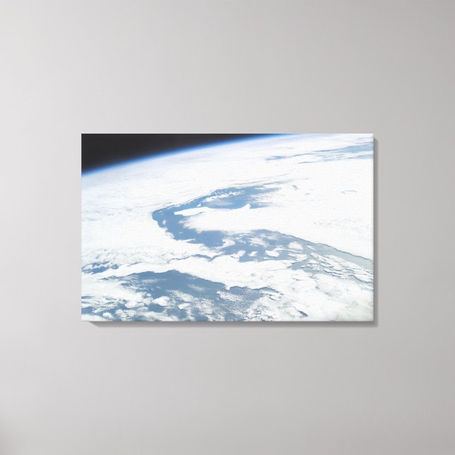 Lienzo icebergs de cinco años cerca del sur de Georgia (Anverso)