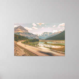 Lienzo Icefield Parkway Road