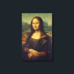 Lienzo Icónico Leonardo da Vinci Mona Lisa<br><div class="desc">Probablemente las pinturas más famosas de Leonardo da Vinci y una de las imágenes más icónicas de la historia,  la Mona Lisa fue pintada a lo largo de un periodo de años a principios del siglo XVI. Se ha documentado y estudiado más que cualquier otra pintura en la historia.</div>