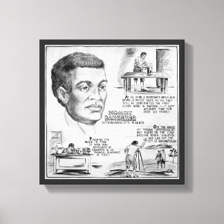 Lienzo Icono de la Historia Negra: Benjamin Banneker, Cie