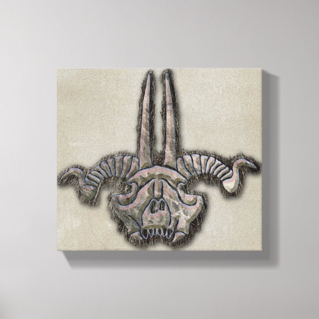 Lienzo Icono de personal de Goblin King (Anverso)