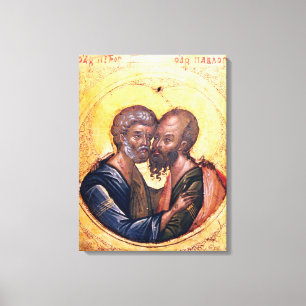 Lienzo Icono de SS. Peter y Paul