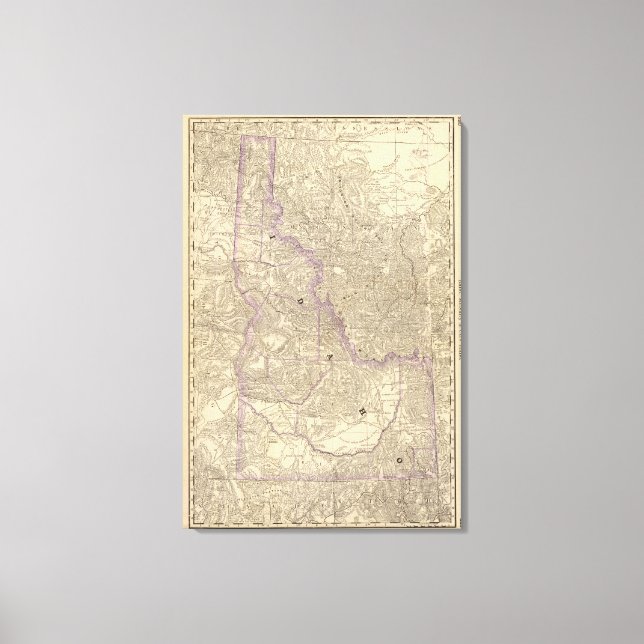 Lienzo Idaho (Anverso)