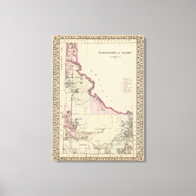 Lienzo Idaho 4 (Anverso)