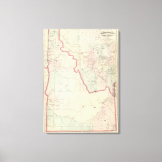 Lienzo Idaho, parte occidental de Montana