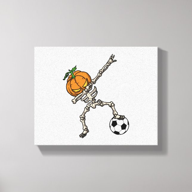 Lienzo Idea divertida de regalo de la cabeza de la calaba (Anverso)