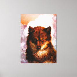 Lienzo IGLESIA DE EDWIN FREDERIC - Oosisoak (perro ártico
