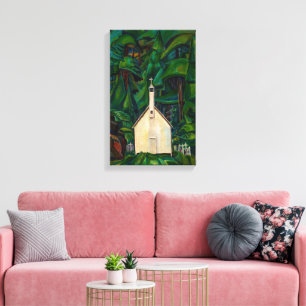 Lienzo Iglesia de la India   Emily Carr  