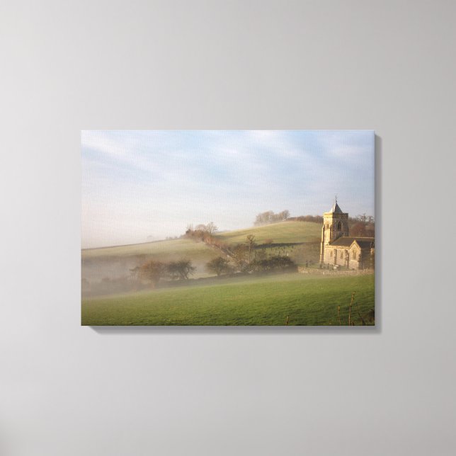 Lienzo Iglesia de Santa María Crosthwaite (Anverso)