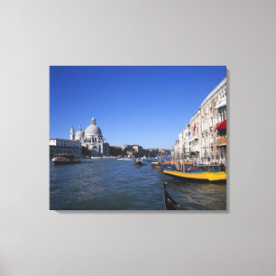 Lienzo Iglesia de Santa Maria della Salute y Grand