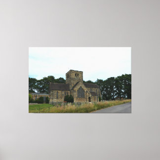 Lienzo Iglesia de Santa María la Virgen Nunthorpe