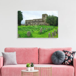 Lienzo Iglesia de Santa María, Leake North Yorkshire Patr