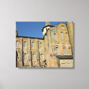 Lienzo Iglesia de St. Foy, c.1050 comenzado del abad